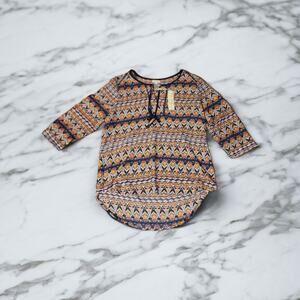 Antilia Femme Large 3/4 Sleeve Shirt